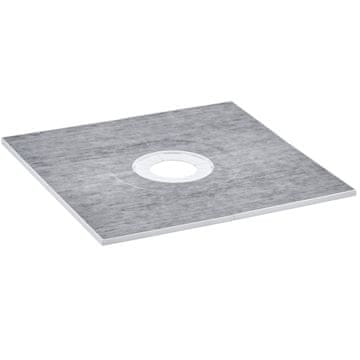 VEVOR Komplet za tuš kad JQ-3636 91.4x91.4x2.2 cm Centralni odtok Lahka teža