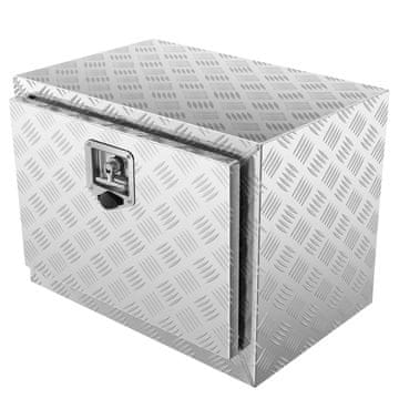 VEVOR Podvozna škatla za tovornjak 61x35.6x40.6 cm srebrna