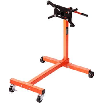 VEVOR Stojalo za motor z vrtljivo glavo 700x845x845 mm, nosilnost 340 kg, nastavljivo