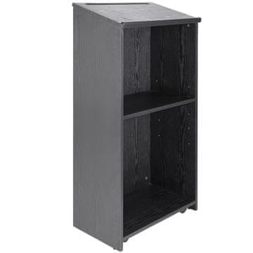VEVOR Stojalo za oder 119x36x120 cm črno