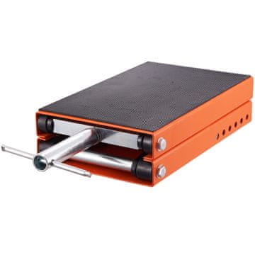 VEVOR Motoristični dvigalo z mehanizmom škarj 365x222x93 mm 499.5 kg Črno