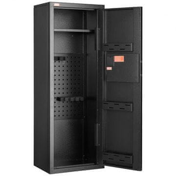 VEVOR Varnostni sef SS-1320CZ 48x35x132 cm Črn