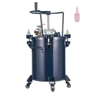 VEVOR Tlakovni rezervoar za razpršilno barvo JY-SD30L 80x42.5 cm 30L kovinski