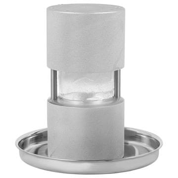 VEVOR Pritiskalnik za ledene krogle 60 mm srebrn