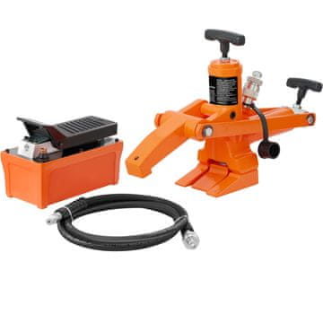 VEVOR Hidravlični razbijalec obroča pnevmatike 470x142x320 mm 10000 PSI s pedalno črpalko