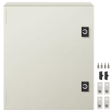 VEVOR Električna omarica 40x30x20 cm steklena vlakna