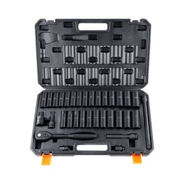 VEVOR Komplet udarnih nasadnih ključev 33-delni 515x330x65 mm