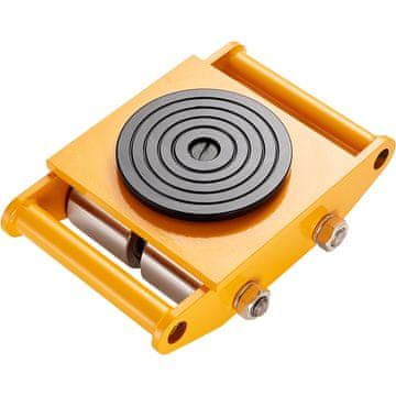 VEVOR Set 4 kosov vozičkov za premikanje strojev 280x210x105 mm 11999.8 kg ogljikovo jeklo