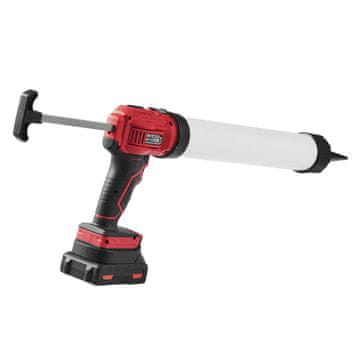 VEVOR Brezžični električni pištola za tesnjenje 20V 600ml 580x75x250 mm nastavljiva