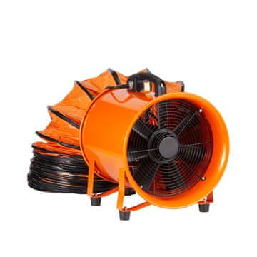 VEVOR Prenosni ventilator, močan, valjasti, s 5 m zračnim kanalom, premer 203.2 mm