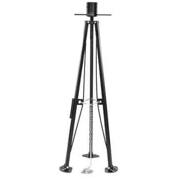 VEVOR Stabilizator s trojno nogo, peto kolo, 200x200x1326 mm, nastavljiva višina