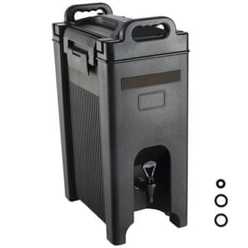 VEVOR Razdelilec za pijačo 18.9 L 42.5x25.7x65.5 cm izoliran