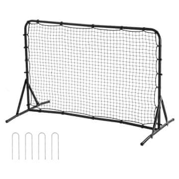 VEVOR Trener za nogometni odboj 183x122 cm z dvosmerno mrežo za odbijanje