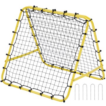 VEVOR Nogometna mreža za odbijanje 101.6x88.9x94 cm nastavljiva