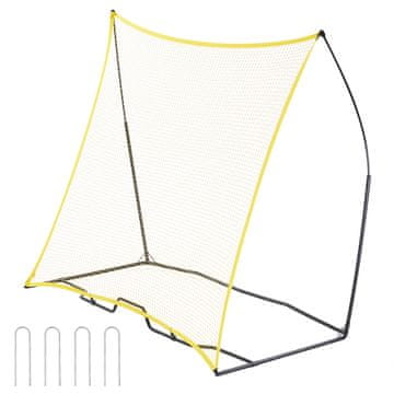 VEVOR Nogometni povratnik 213.4x213.4 cm Prenosen