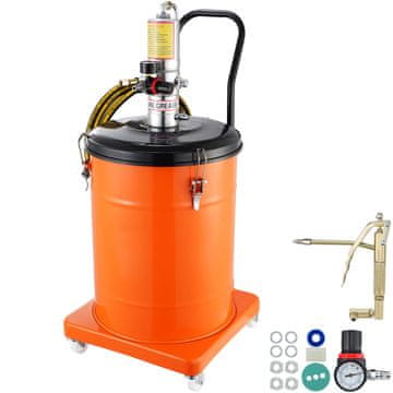 VEVOR Zračno gnana mazalna črpalka 40L 475x365x870 mm prenosna