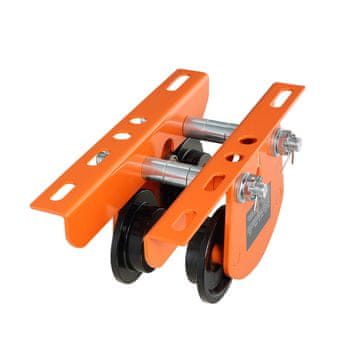 VEVOR Ročni voziček 998 kg nosilnost 350x196x160 mm nastavljiv črn