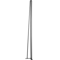 VEVOR Noge za mizo Hairpin 3 palice komplet 4 kosi 91.4 cm črne