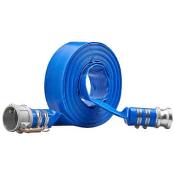VEVOR Povratna cev 15.24 m x 5.08 cm modra
