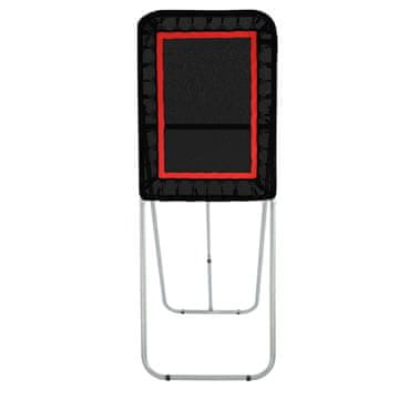 VEVOR Zložljiv lacrosse rebounder 96x220x211 cm črn