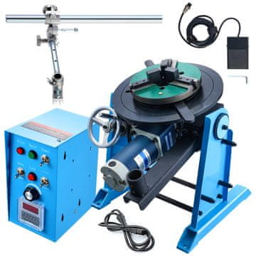 VEVOR Rotacijska miza za varjenje 50 kg 652x502x895 mm nastavljiva