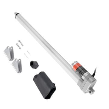VEVOR Linearni aktuator 12V IP65 vodoodporen 3000N 20 palcev 670x77x40 mm