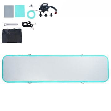 VEVOR Gimnastična zračna blazina 398x101x10 cm zelena