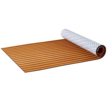 VEVOR Talna tla 240x116.8 cm rjave barve