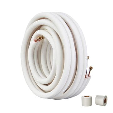 VEVOR Mini Split komplet cevi JSY-SS-SKU2 515x515x160 mm bela