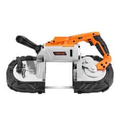 VEVOR Tračna žaga 127x115 mm globina rezanja 360W brezžična spremenljiva hitrost