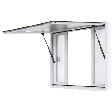 VEVOR Okensko okno 1248x943x110 mm aluminij zlitina, hrana tovornjak