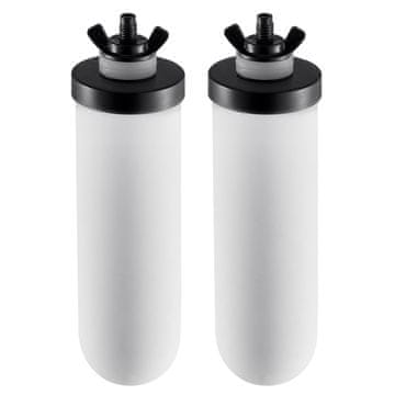 VEVOR Keramični element za čiščenje vode, zamenjava filtra, 62x215 mm, bela