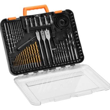 VEVOR Komplet svedrov 100 kosov 310x230x40 mm za shranjevanje