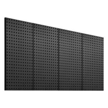 VEVOR Plošča za obešanje 24x12x1.9 cm Črna