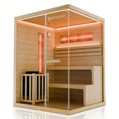 Homestar Sauna kabina Vantaa 150x140 cm naravna