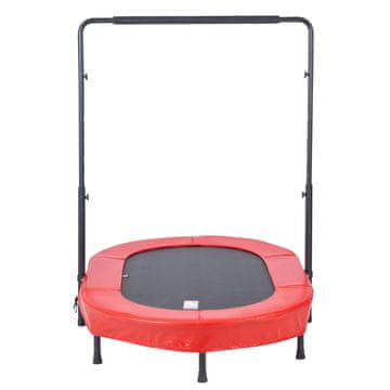 VEVOR Otroški trampolin 1435x970x965 mm Rdeč