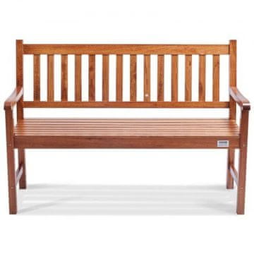VEVOR Zunanja klop 55.8x127x87.5 cm, lesena