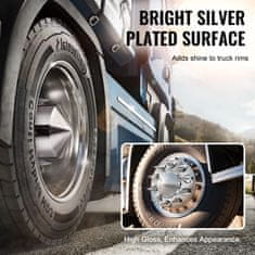 VEVOR Pokrovi koles osi RL-LG006 354x233 mm srebrni