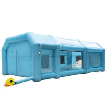 VEVOR Napihljiva razpršilna kabina 8.5x4.6x3 m modra