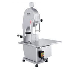 VEVOR Tračna žaga za meso BS-250 515x490x860 mm iz nerjavečega jekla