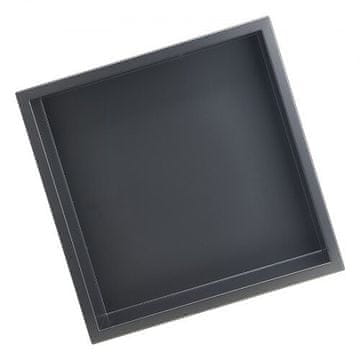 VEVOR Niche za prho 33x33x10.2 cm črna
