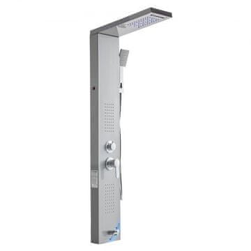 VEVOR Tuš panel stolp sistem 134.5x20x46 cm srebrna