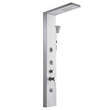 VEVOR Tuš panel stolp sistem 1345x200x460 mm srebrna