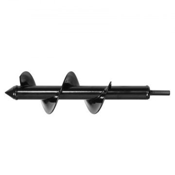 VEVOR Vrtalni sveder za vrtanje z vijakom 80x290 mm črn