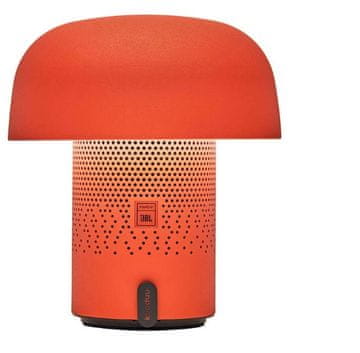 LAMPA Sensa Play prenosna svetilka z zvočnikom, oranžna