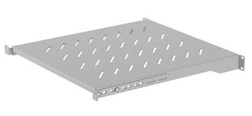 Lanberg Lanberg 19" 800mm polica za regal (1U/483x500mm, nosilnost do 25kg)