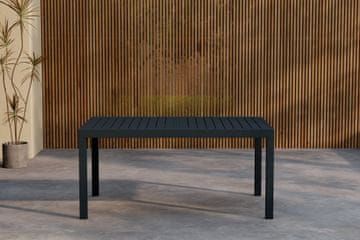 Venture Design Jedilna miza 160x100x75 cm Črna