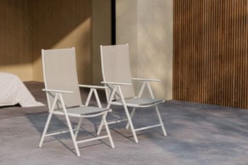 Venture Design Jedilni stol 2 kosa 62x108x55 cm bež