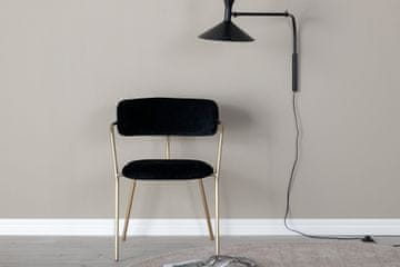 Venture Design Fotelj Arrow 61x79x58 cm Črna