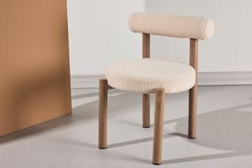 Venture Design Jedilni stol Tillo 55x75x55 cm Bela